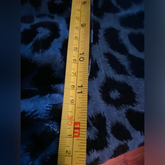 Mach & Mach Leopard Printed Stretch Mid-Rise Straight-Leg Jeans Sz 12 - Picture 10 of 14